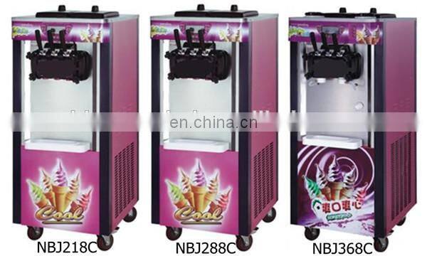 Soft serve ice cream maker