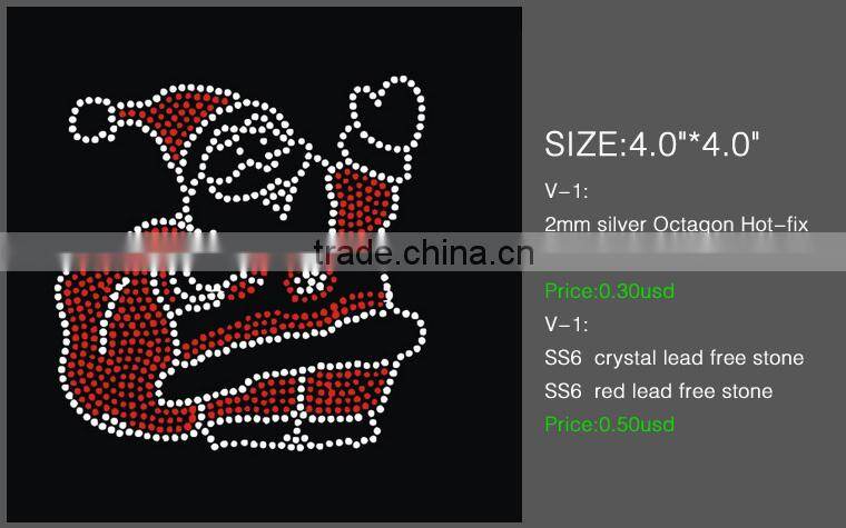 C0918 Wholesale saints rhinestone transfer, custom rhinestone transfer saints, rhinestone saints transfer manufacturer