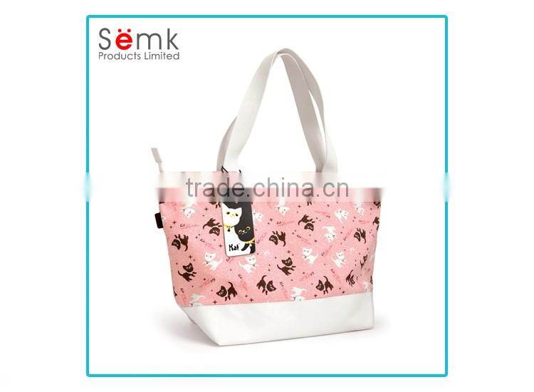 Standard size tote bag plain canvas rectangular tote bag for ladies