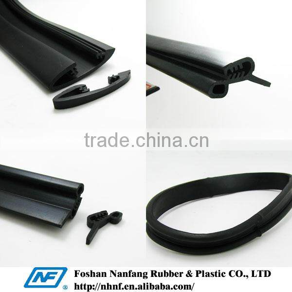 Foshan Nanfang outdoor rubber EPDM edging seals for construction