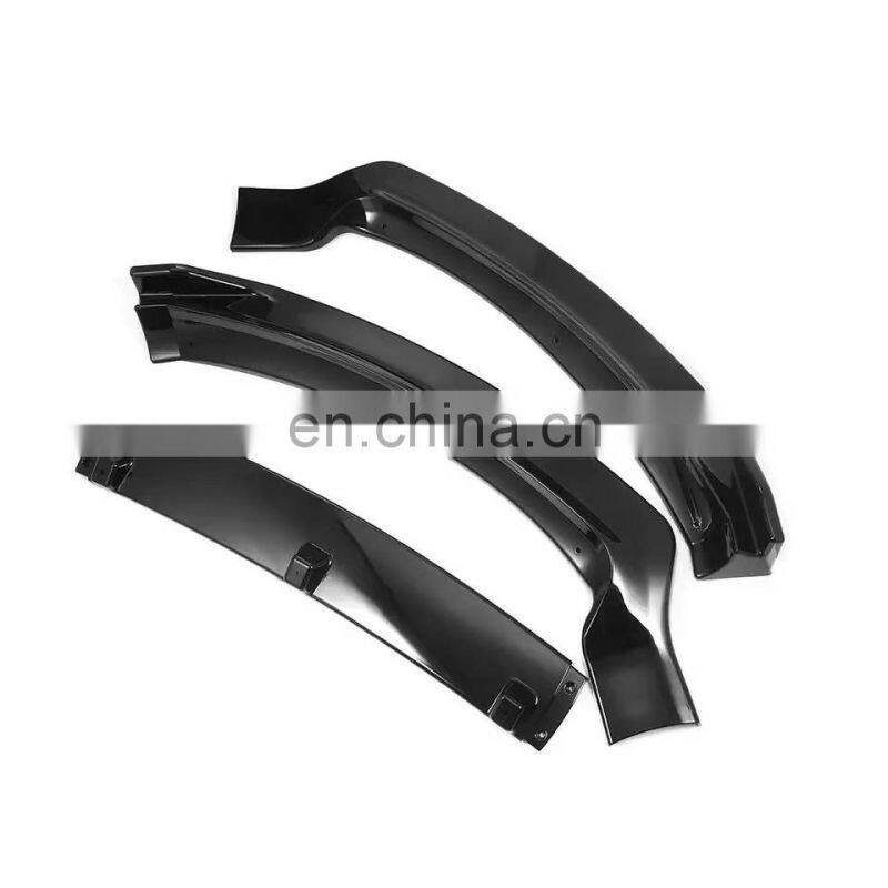 car External Protector Front Bumper Lip for Mondeo 2003-2016 Three-Segment Front Shovel