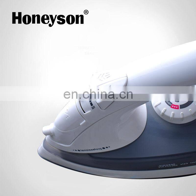 Honeyson 2017 smart new design,anti-drip hotel steam iron parts