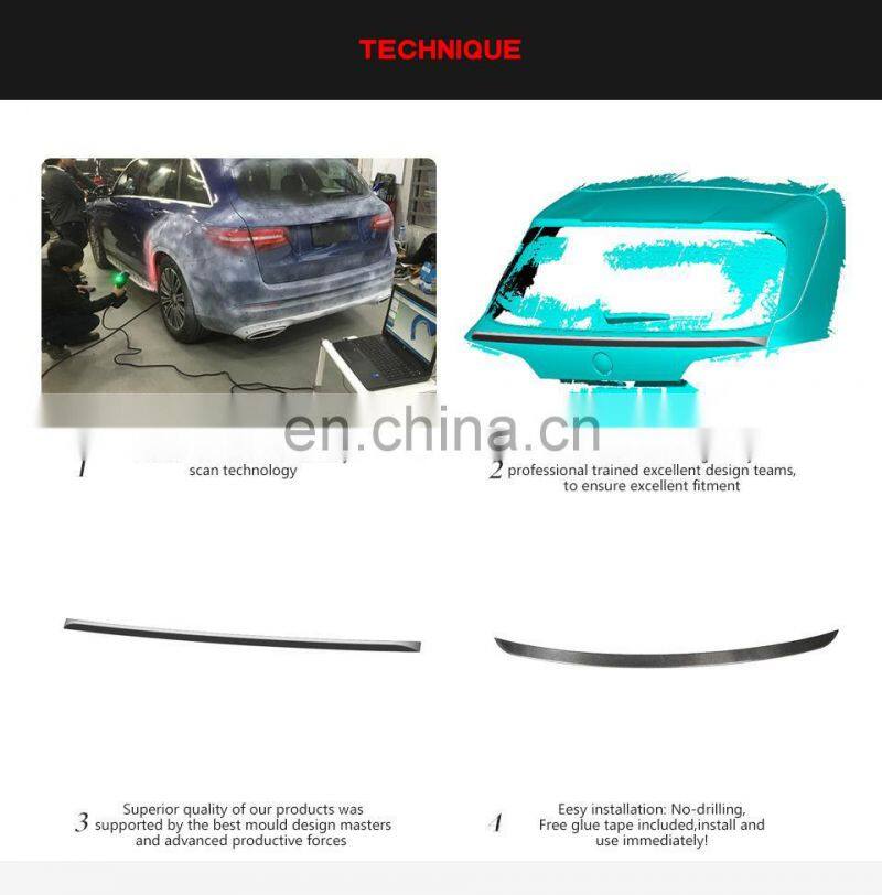 Carbon Fiber Rear Middle Spoiler for BMW G05 X5 M Sport xDrive40i xDrive50i 2019