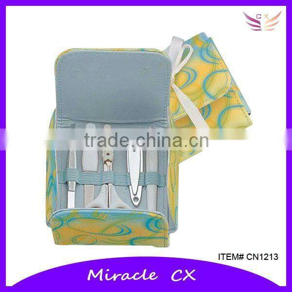 black folding manicure set cheap corporate gifts