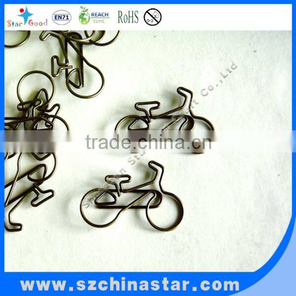 advertisement stationery bike paper clip