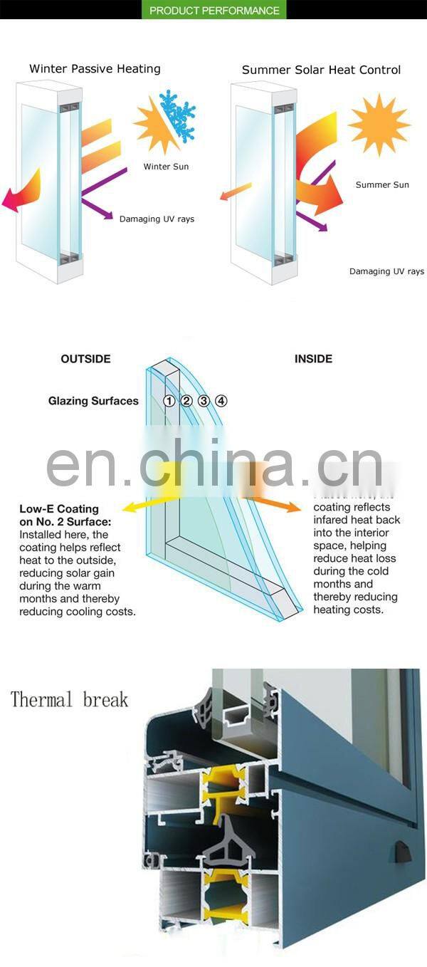 semicircle window half round window half-circle aluminum