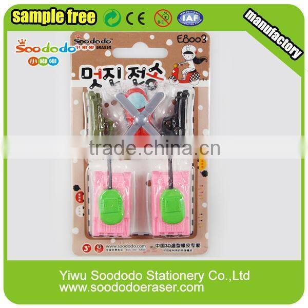 3D Card Packing Lovely Eraser