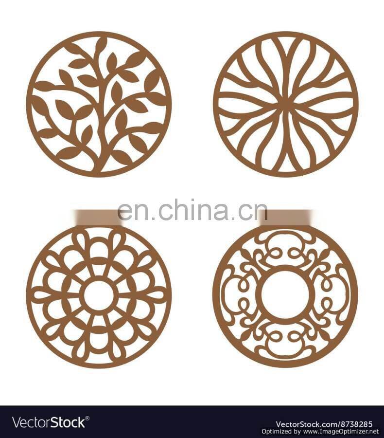 marble & wooden coaster