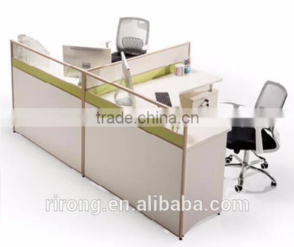 High end china brand wood office furniture partition table
