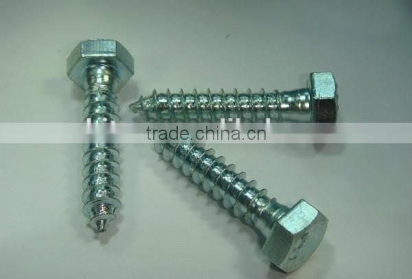 High quality Zinc plated screw wood