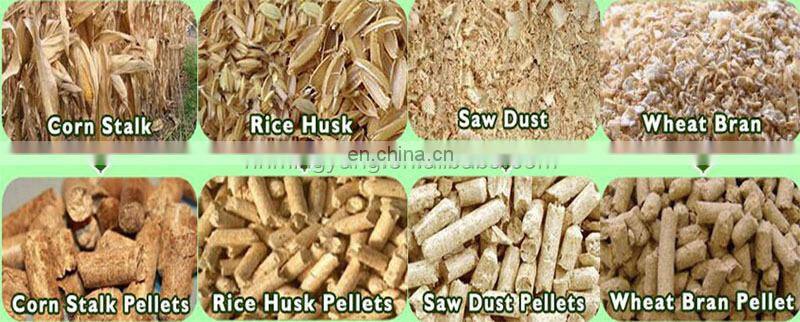 High Quality Grain Shells Woodchips Sawdust Wood Pellet Mill Machine