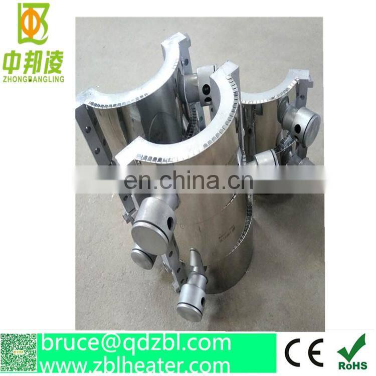Electric Heating element, casting aluminum band heater with water cooling and electric heater for extrusion machinery barrel new