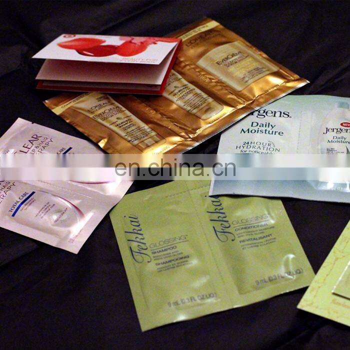 Aluminum foil shampoo packaging bag - Hotel Shampoo Sachet Packaging
