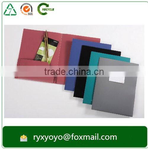 a4 cusomized pp plastic two pocket file folder