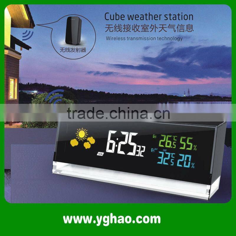 YGH392 Digtal Wireless Unique weather station clock