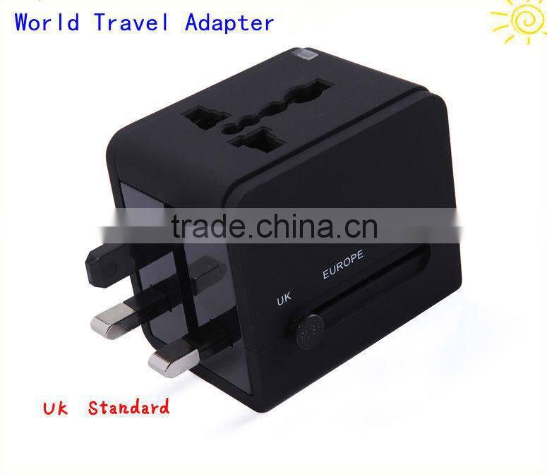 universal travel adapter with usb port