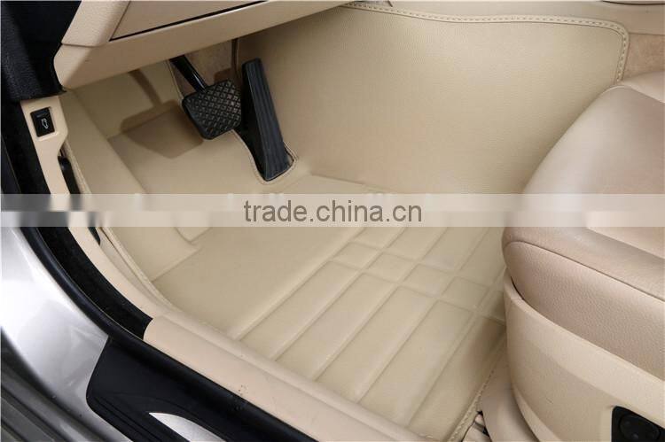car leather PVC car mat 3D car mat for car carpet jz014