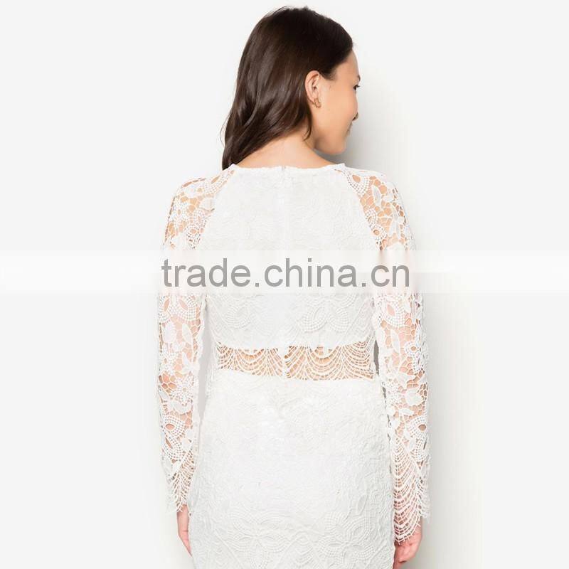 OEM service women lace t shirt with wholesale price China supply black t shirtTS024