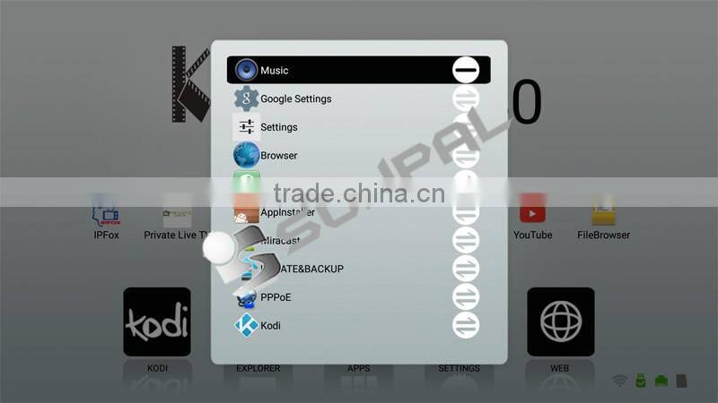 New Arrival !! Amlogic S905 Android TV box HD Android DVB S2+DVB T2 Combo tv box k1 plus