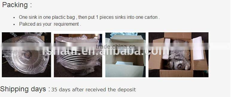 SUS304 undermount installment sink double bowl kitchen sink HD8045H