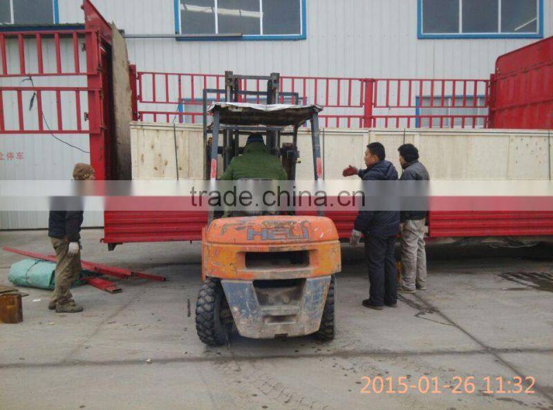 stationary hydraulic container loading ramp dock leveler/ramp