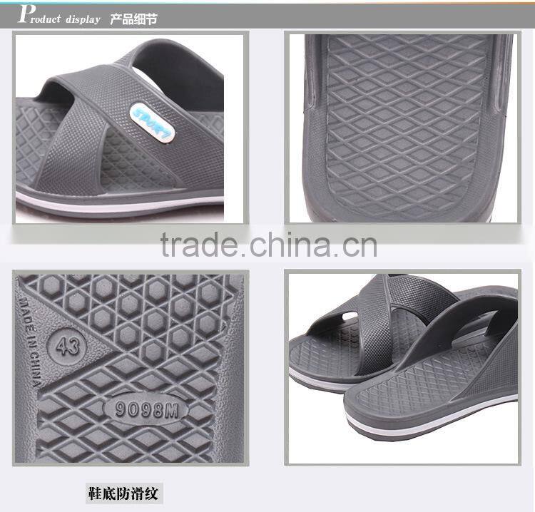 Best selling big stock nude men slipper