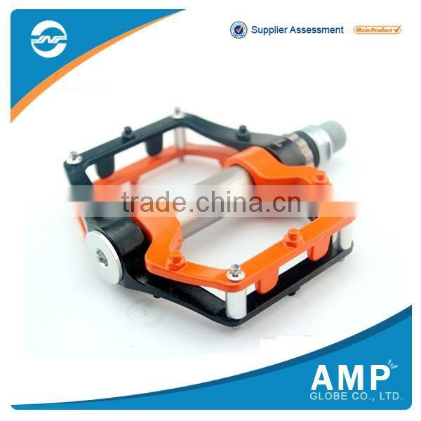 Mountain Bike Bearing Pedal/Anodizing Coloration Bicycle Pedal/Aluminium Alloy Road Bike Pedals for Outdoor Sports
