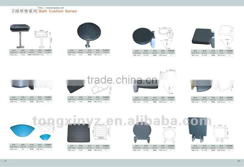 Super High Quality Wall Mounted Folding Shower Seat TX-116A