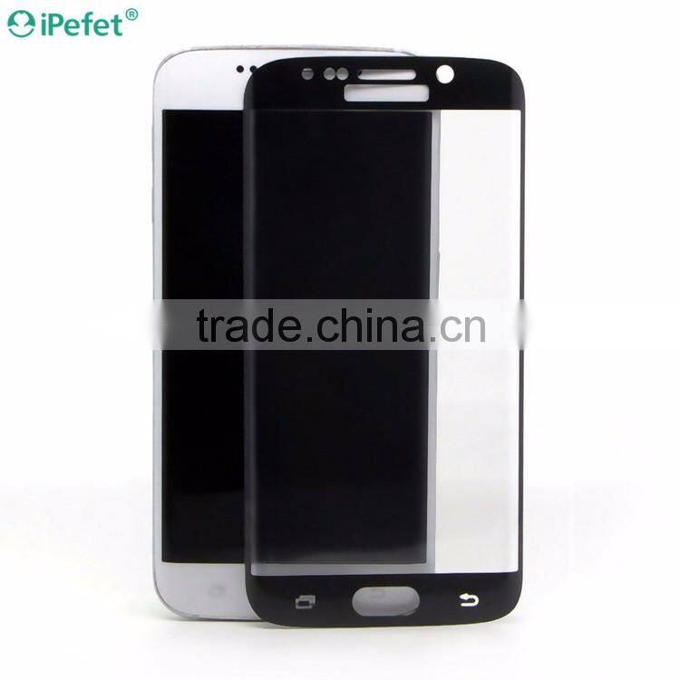 Premium 0.2mm Curved Full Cover Tempered Glass Screen Protector For Samsung Galaxy S6 Edge