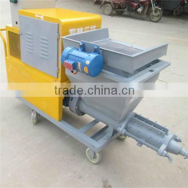 automatic piston diesel motor render cement pump machine