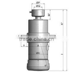 Hyva flash hoist-FC series telescopic hydraulic cylinders