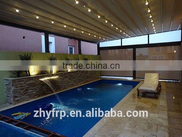 fiberglass swimming pool