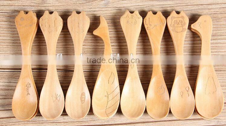 YangJiang eco-friendly best wooden coffee spoon