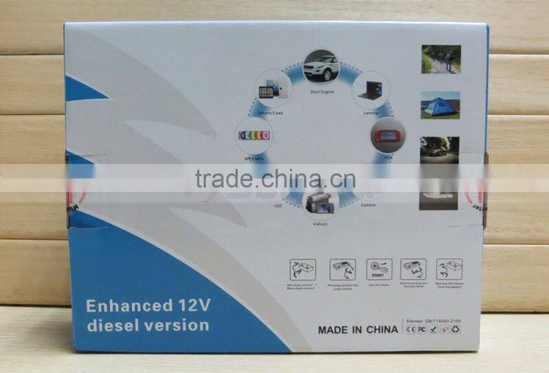 13600mAh/16800mAh Lithium ion Battery 12V Emergency Jump Start Battery