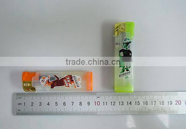 hot sale electronic flame cigarette smoking lighter with customized logo print