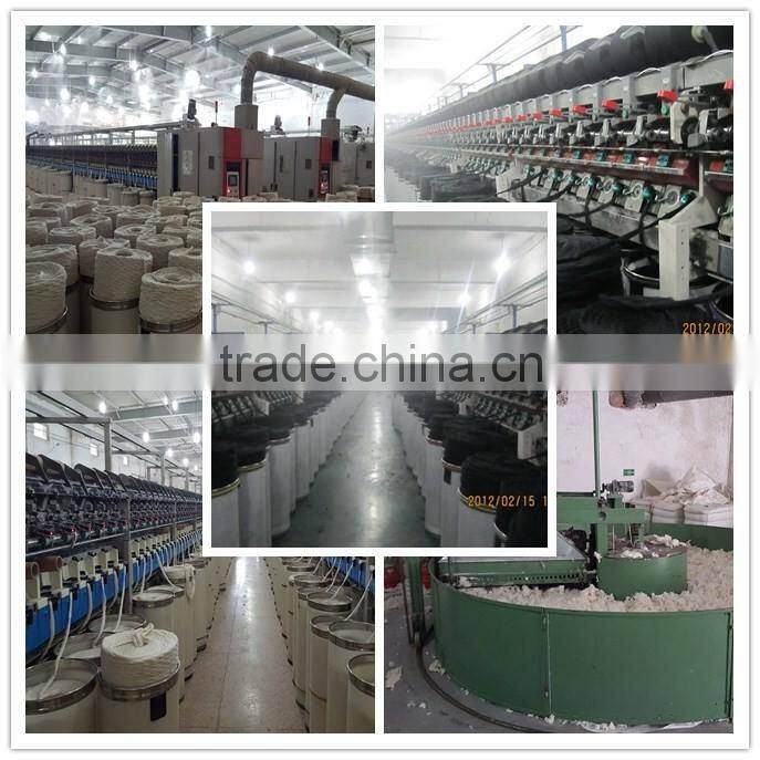 OE Recycled cotton polyester blended rug carpet yarn 14 years' experience