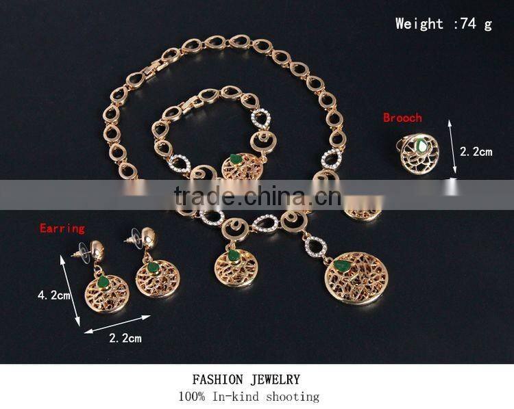 Fancy Design Silver And Gold Plated Jewelry Set For Party,Light Weight Gold Necklace Set African Gold Plating Jewelry Set