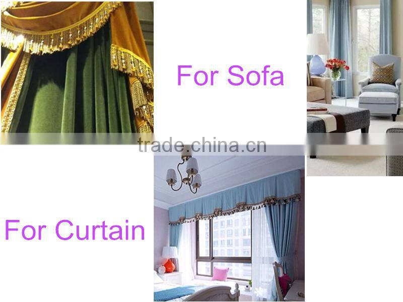 Hot sell hometextile china curtain fabric for curtain/sofa/toy/dicoration