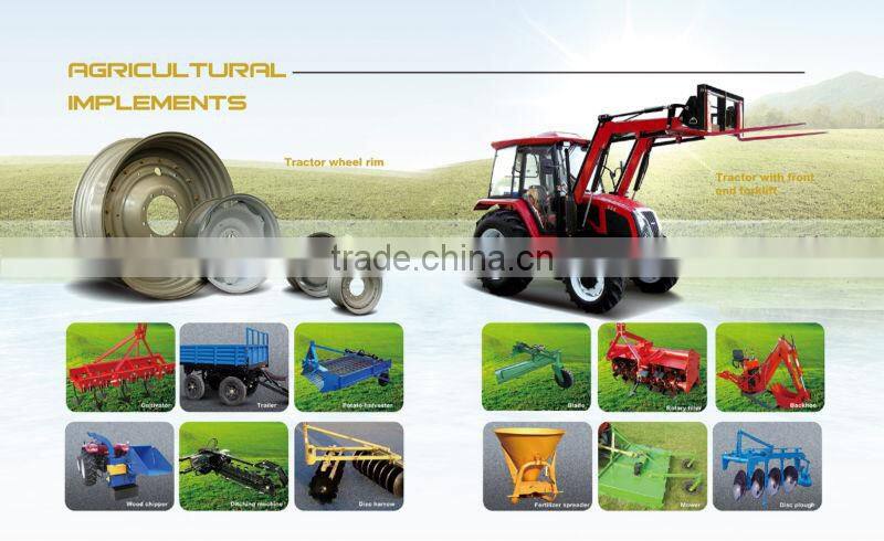 Economical and Practical QLN 704 70hp 4wd modern new chinese qianli tractor rear bucket