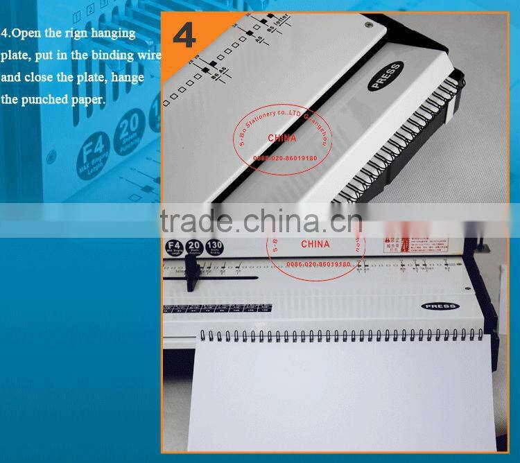 Perfect wire binding machine wire binder