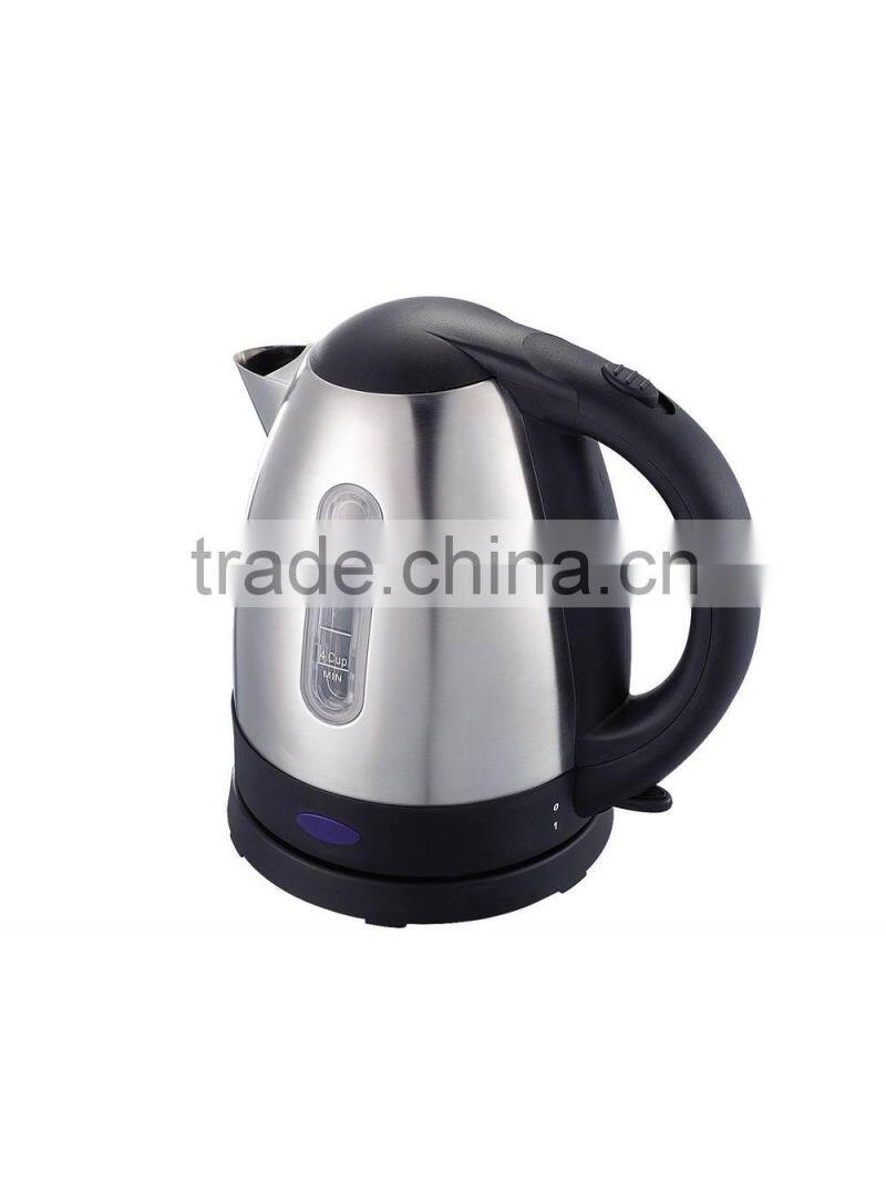 1.7L Low Price The best stainless steel electric water kettle CE,CB,ROHS,ETL certification