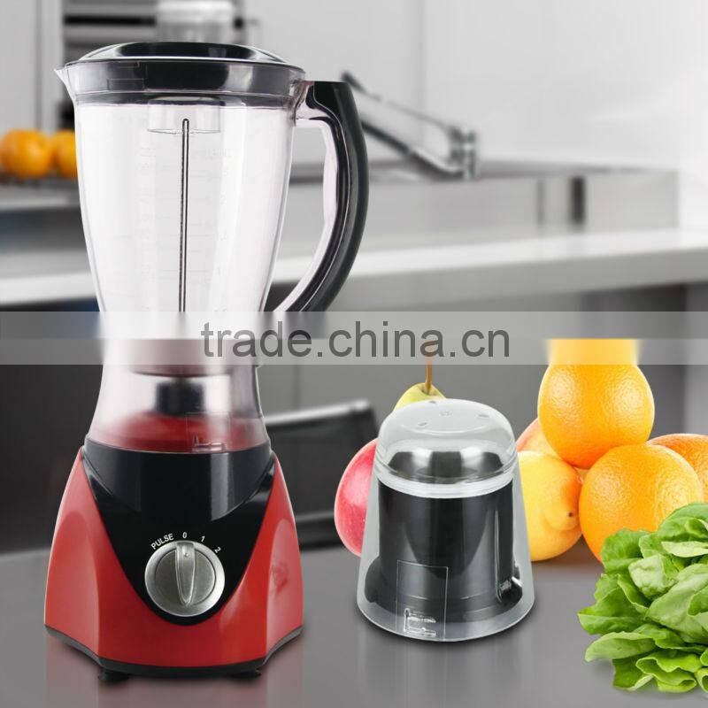Jianlian Cheap Price Unique Design JL-B311 2 in 1 PC Jar 2 Speeds Electric Plastic Blender Mixer