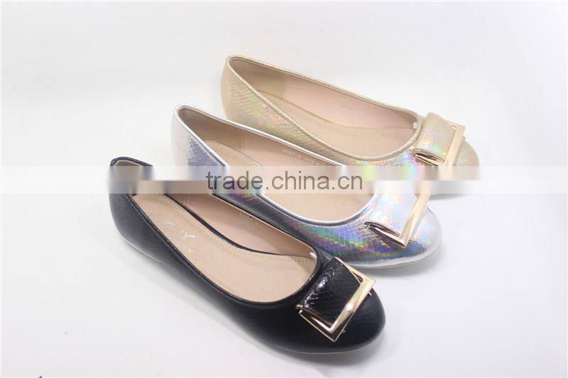ladies wholesale china flat closed shoes factory