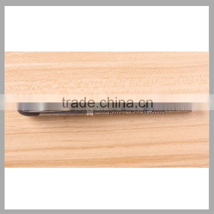 office gel ink pen leopard print design writing gel pen