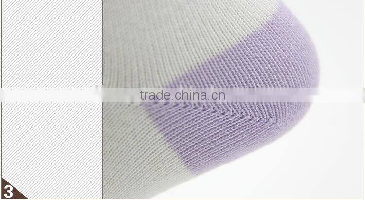 Fashion Heart Bowknot Jacquard Cotton Baby Sock