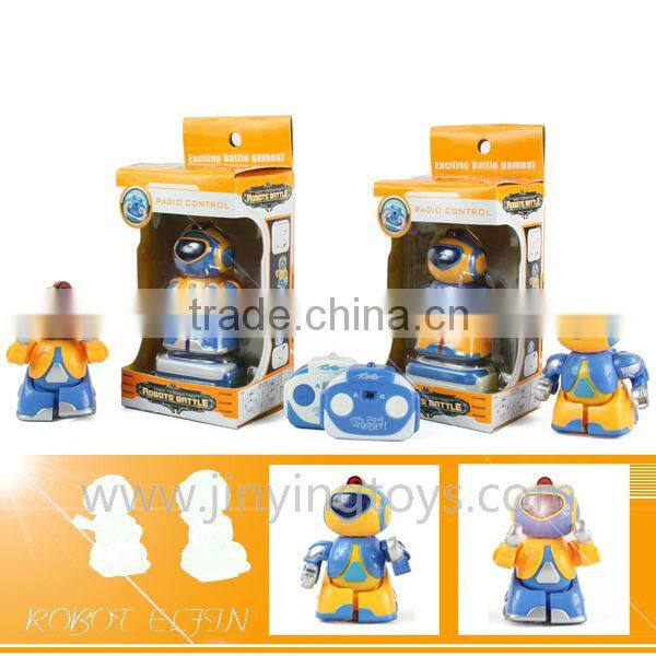 Intelligent robot toys battery operated toy robot with sound and light