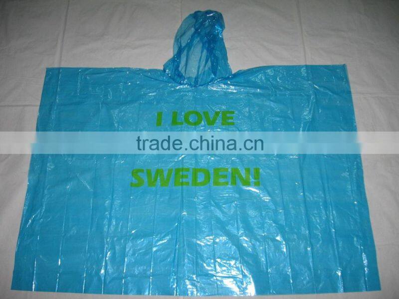 Low Price Promotional Disposable Poncho