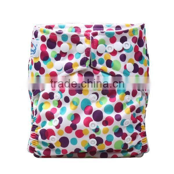 Babyland 2014 Fashionable new patterns Baby Cloth Diaper , All in one size Baby cloth nappies