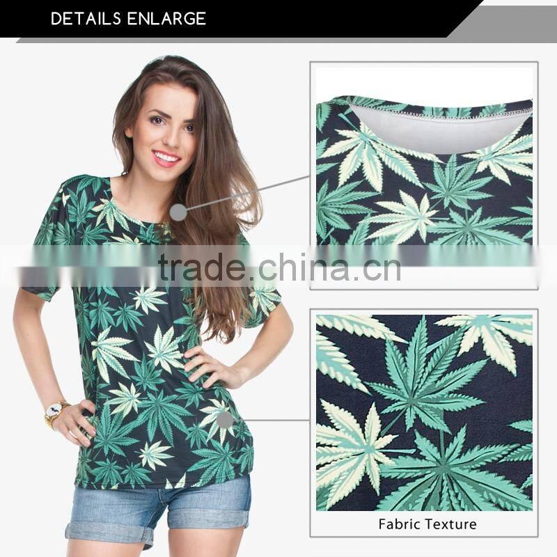 Top selling Low MOQ custom wholesale fashion plus size pug printed t-shirt for ladies fashion wear