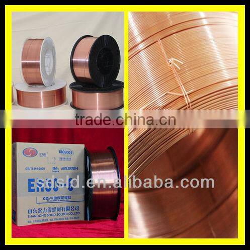 AWS ER70S-6 CO2 Welding Wire solid welding material